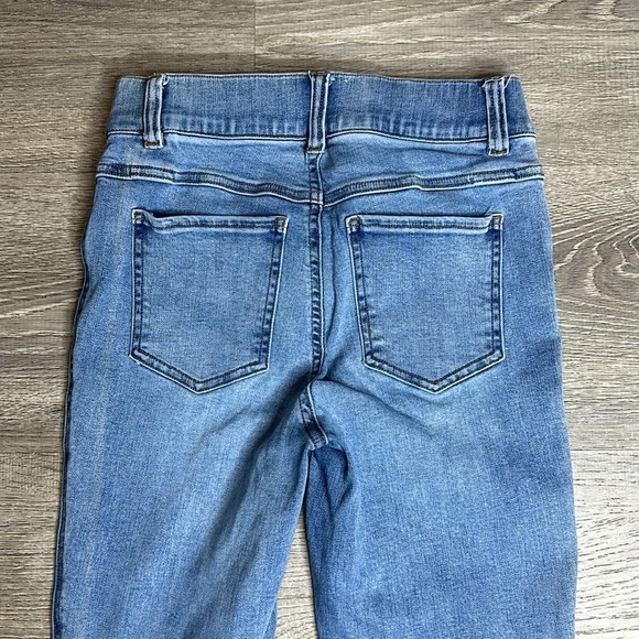 SPANX Blue Wash Pull-On Ankle Skinny Jeans High Rise Sz S - Picture 4 of 11